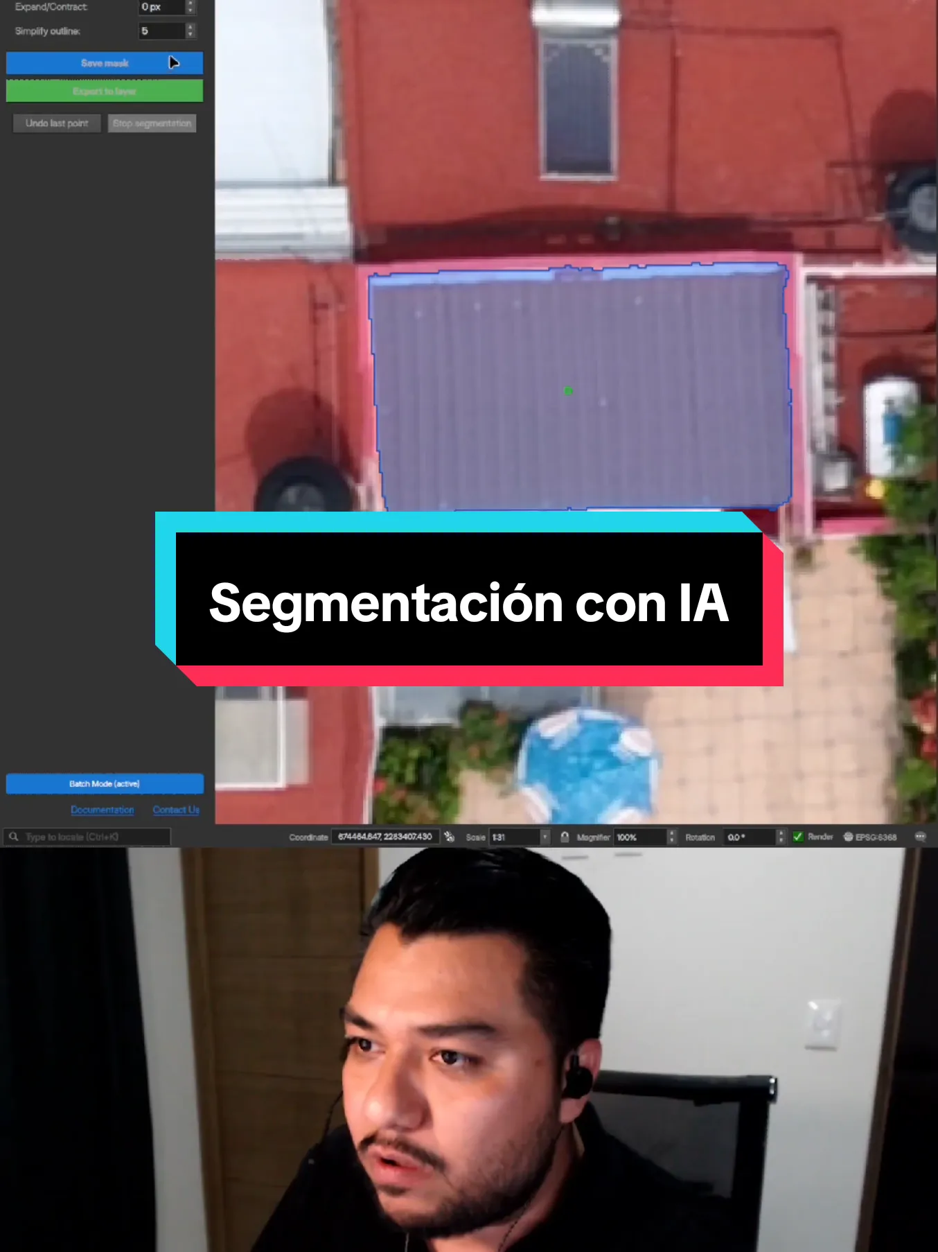 Probando el plugin QGIS AI-Segmentation