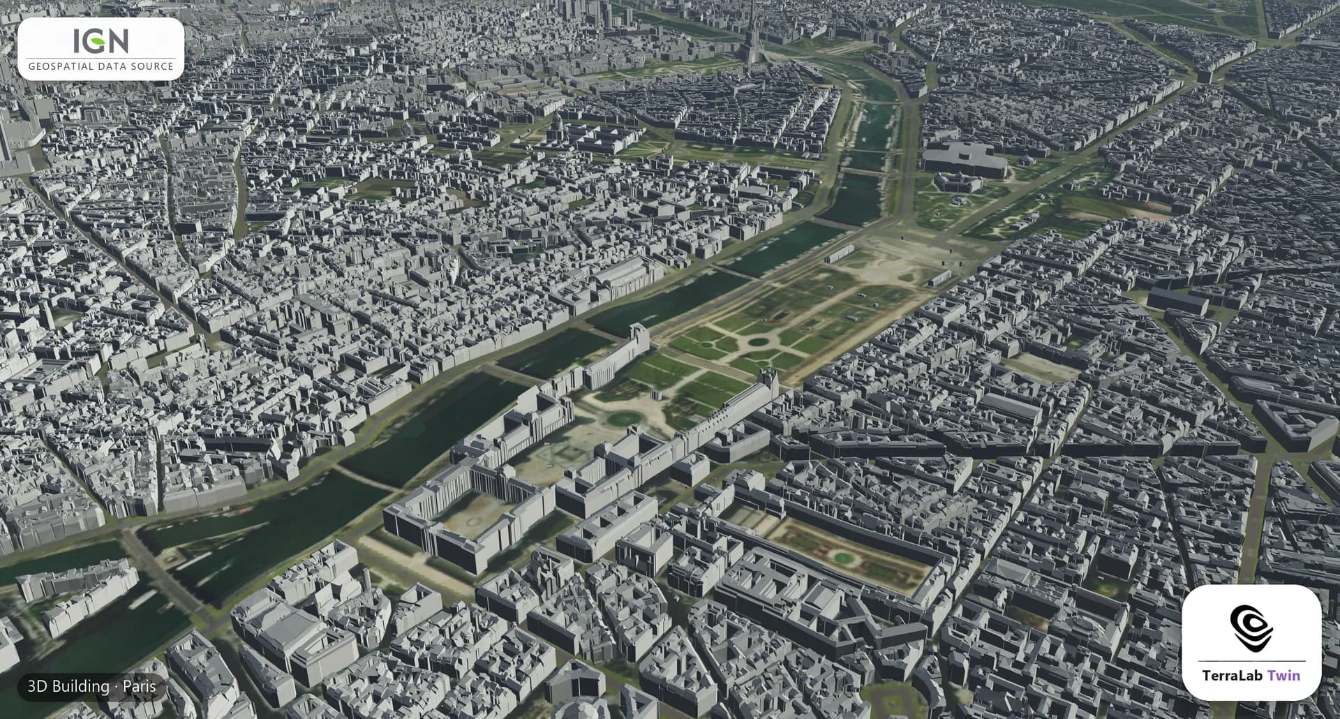 Paris: LOD2 buildings from IGN data