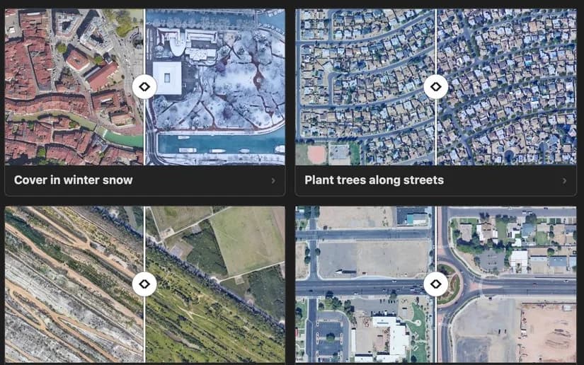 Biblioteca: el panel de AI Edit dentro de QGIS